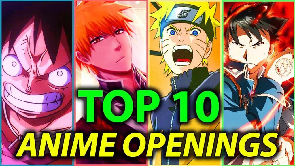 Daftar opening anime terbaik sepanjang masa