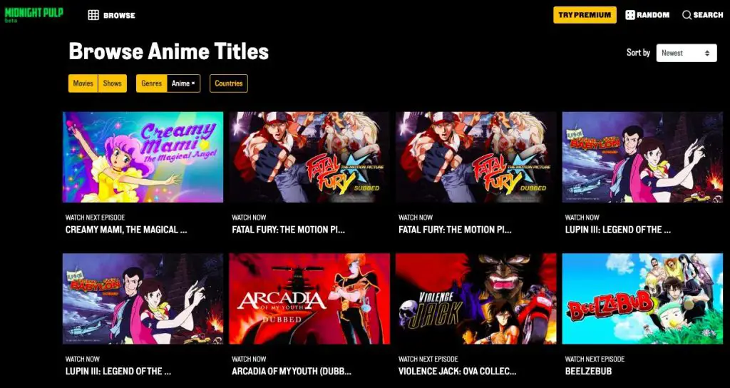 Website streaming anime yang aman dan legal