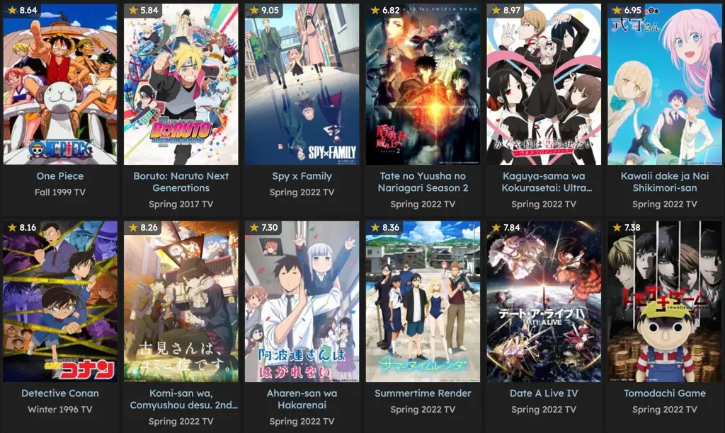 Situs streaming anime yang aman dan legal