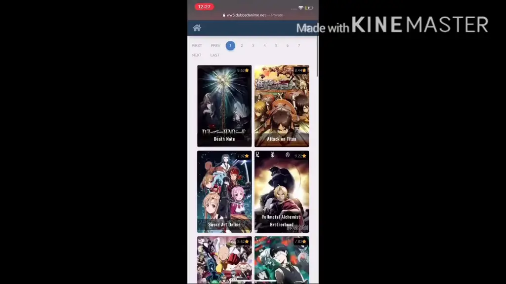 Situs web streaming anime yang aman