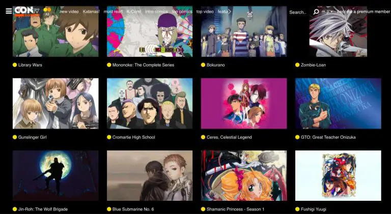 Situs web streaming anime yang aman