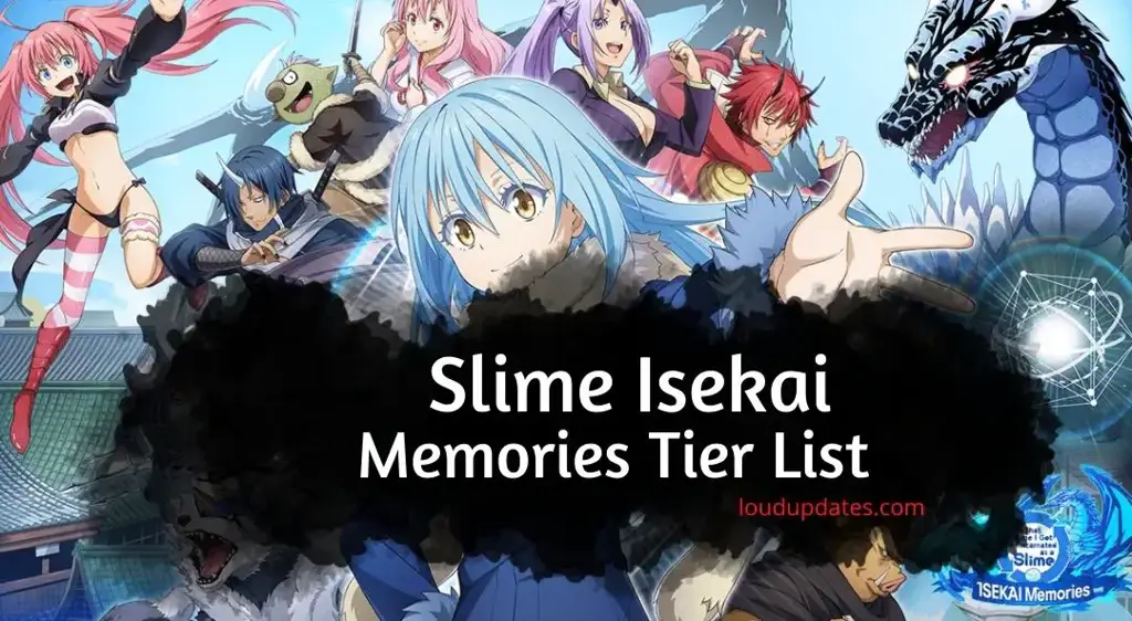 Gambar daftar karakter Isekai Memories berdasarkan tier