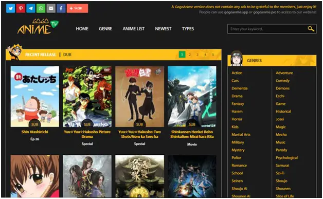 Website streaming anime yang aman