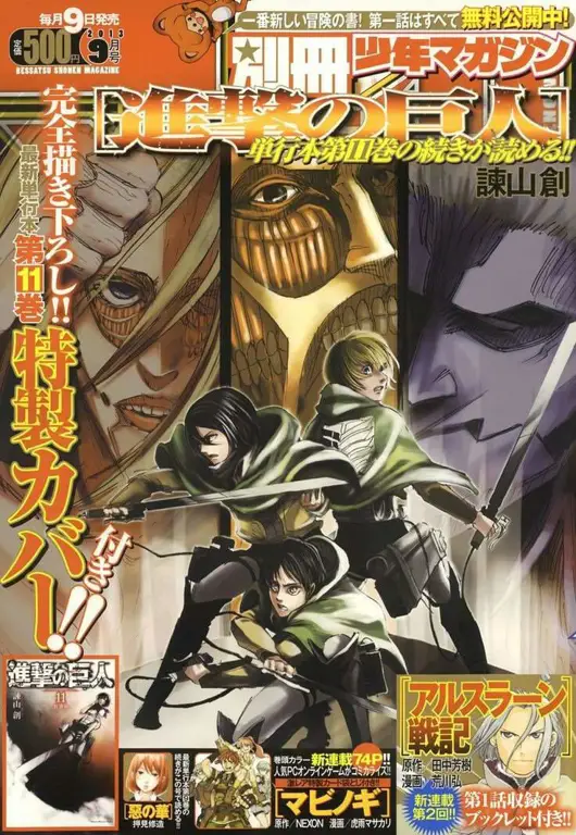 Gambar dampak dari Shingeki no Kyojin chapter 136 pada penggemar