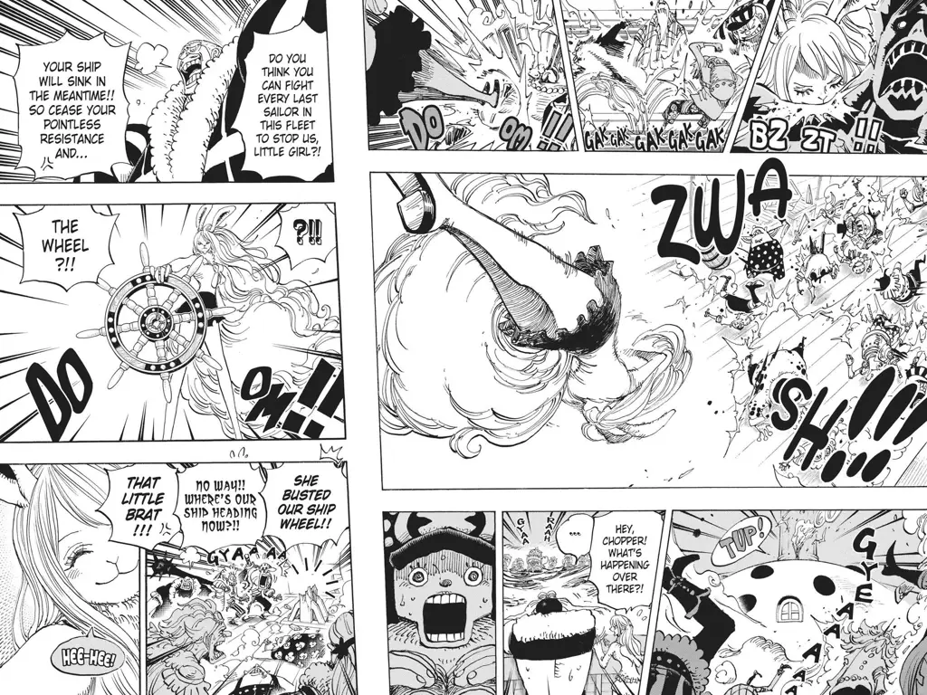Dampak Chapter 888 Gambar dampak dari One Piece chapter 888 terhadap jalan cerita