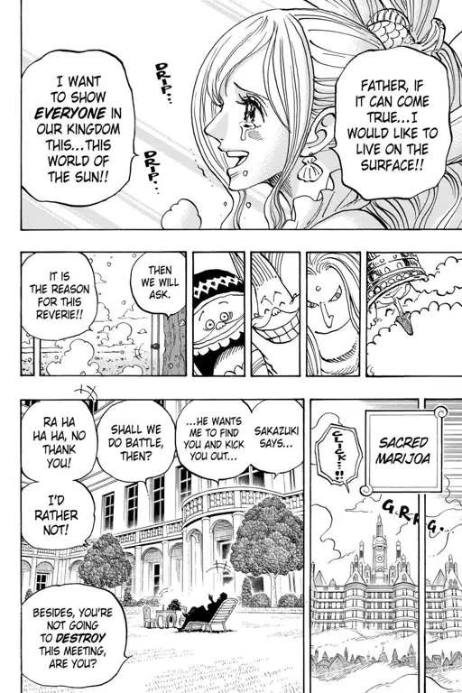 Gambar dampak chapter 905 terhadap alur cerita One Piece secara keseluruhan