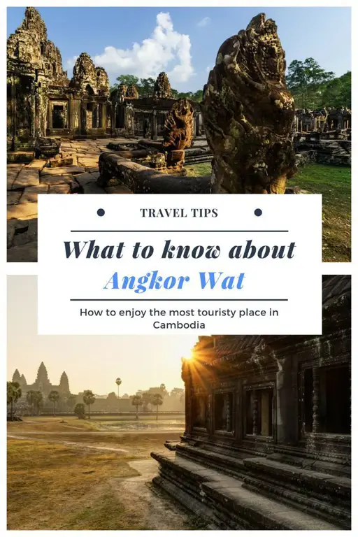 Foto wisatawan di Angkor Wat tahun 2020