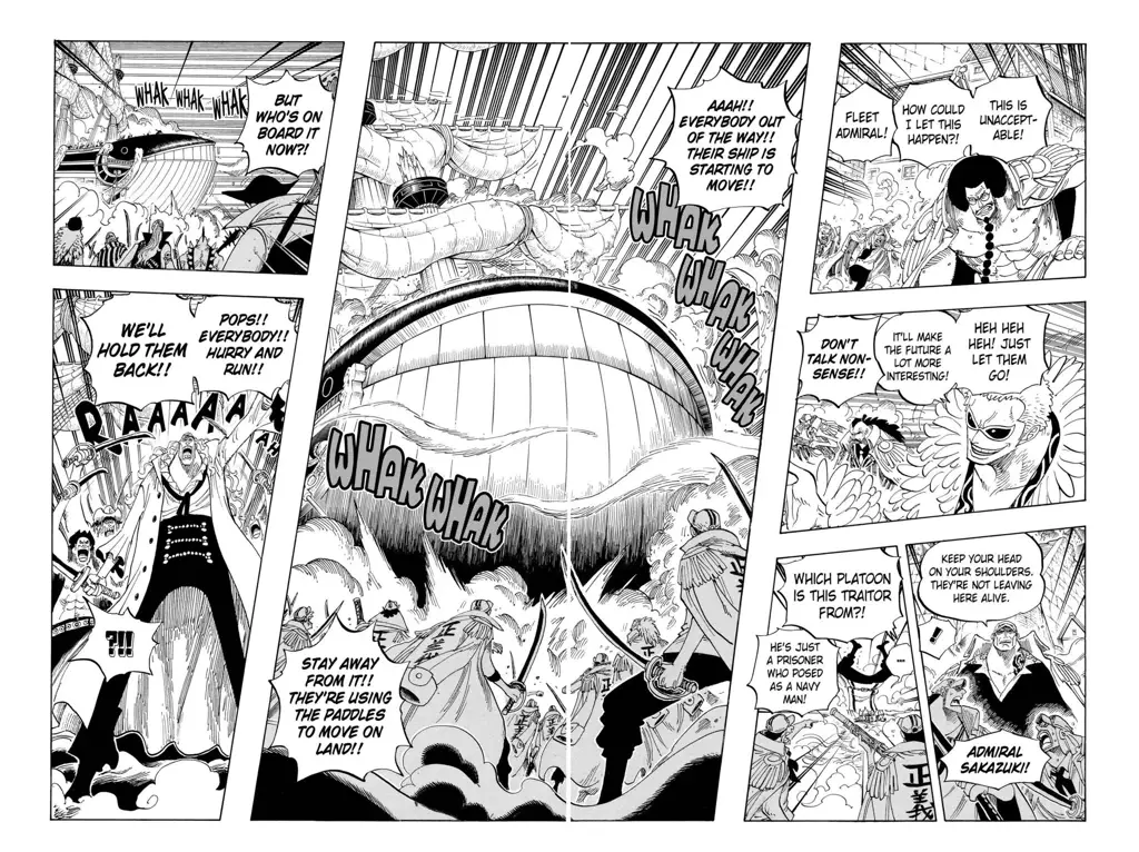 Dampak One Piece chapter 725 terhadap alur cerita One Piece