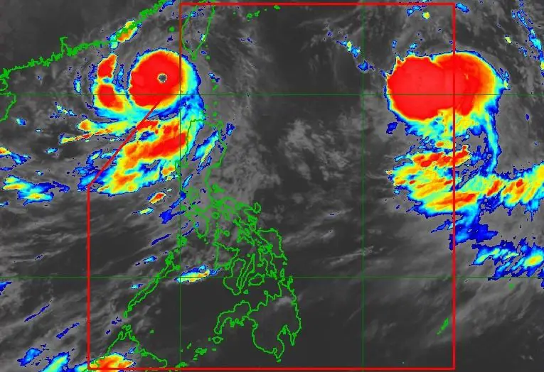 Gambar kerusakan akibat Super Typhoon 2022