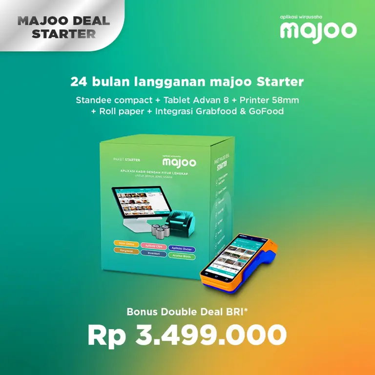 Gambar dashboard Majoo Indonesia