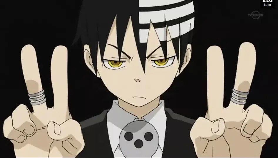 Gambar Death the Kid, salah satu karakter utama Soul Eater