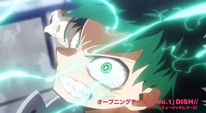 Gambar Deku (Midoriya Izuku) dalam Boku no Hero Academia season 5