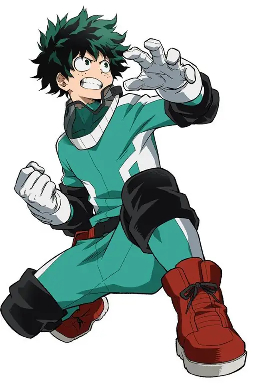 Izuku Midoriya (Deku) dari My Hero Academia