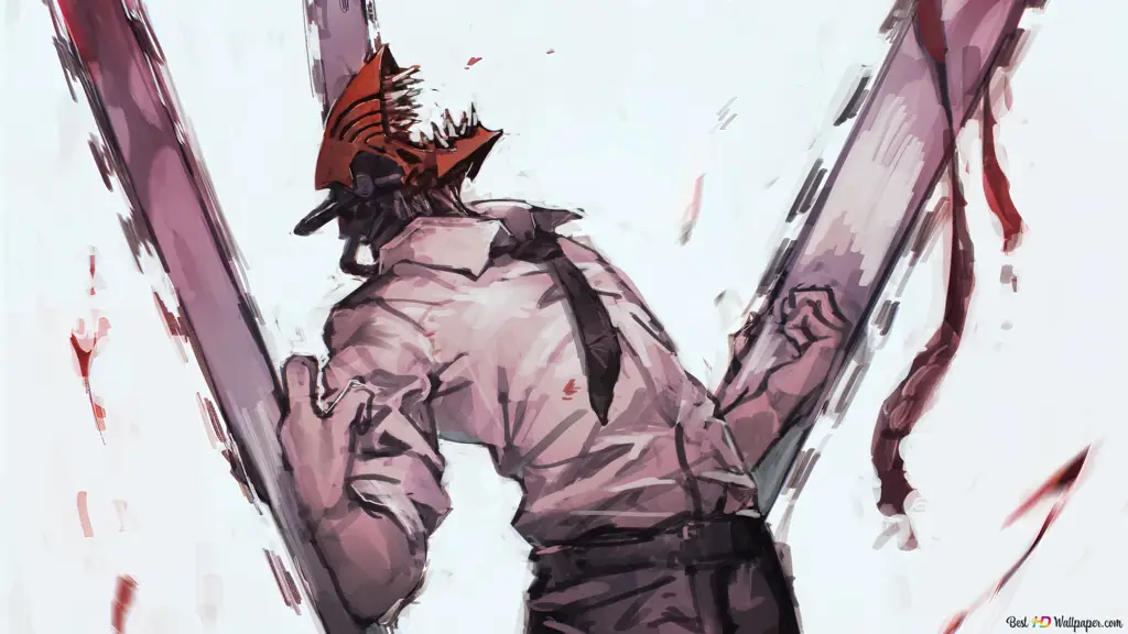 Denji sebagai Chainsaw Man