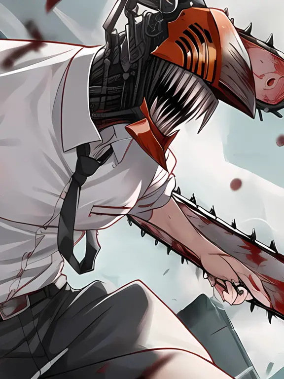 Denji, karakter utama Chainsaw Man Denji dari Chainsaw Man