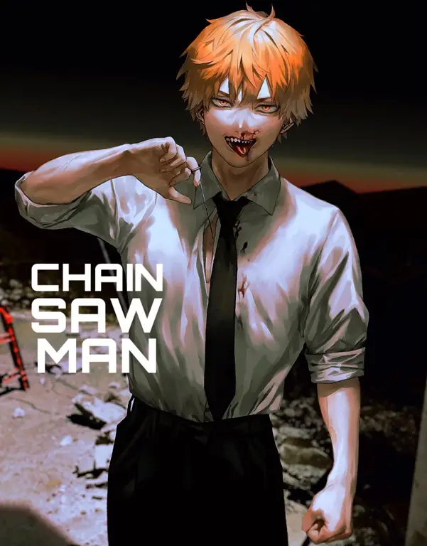 Denji, karakter utama Chainsaw Man Gambar Denji dari Chainsaw Man