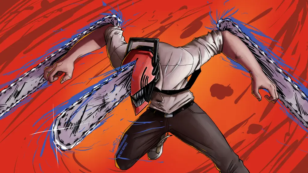Gambar Denji dari Chainsaw Man