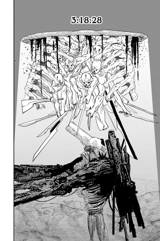 Denji, sang Chainsaw Man Gambar Denji dari Chainsaw Man