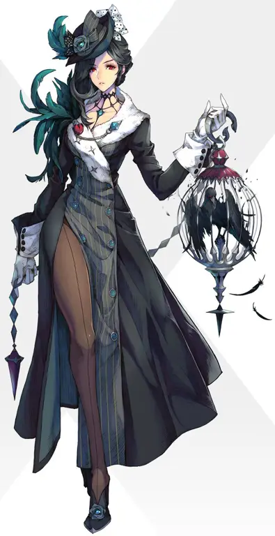 Desain Karakter Anime Contoh desain karakter anime yang unik dan ekspresif