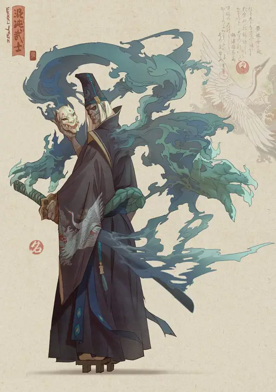 Desain Karakter Saijaku Muhai no Desain karakter dari Saijaku Muhai no, menampilkan gaya seni yang unik dan detail