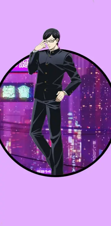 Desain karakter Sakamoto-kun