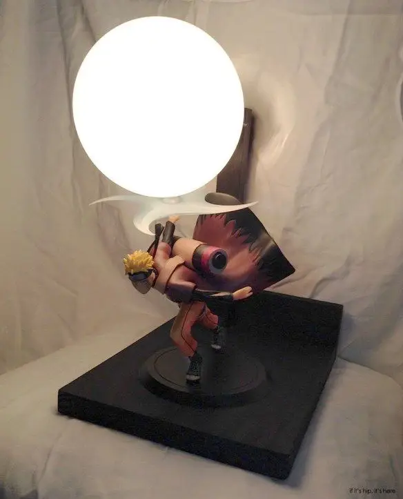 Lampu meja anime dengan karakter favorit