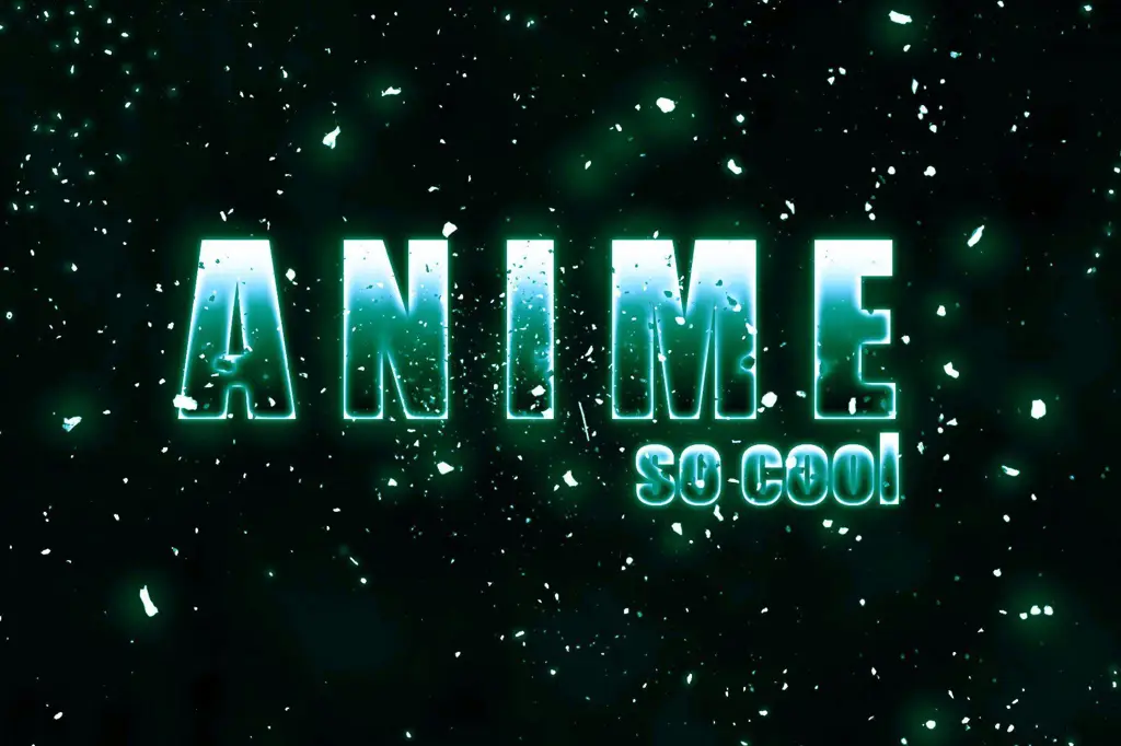 Contoh desain logo anime 3D yang keren dan modern