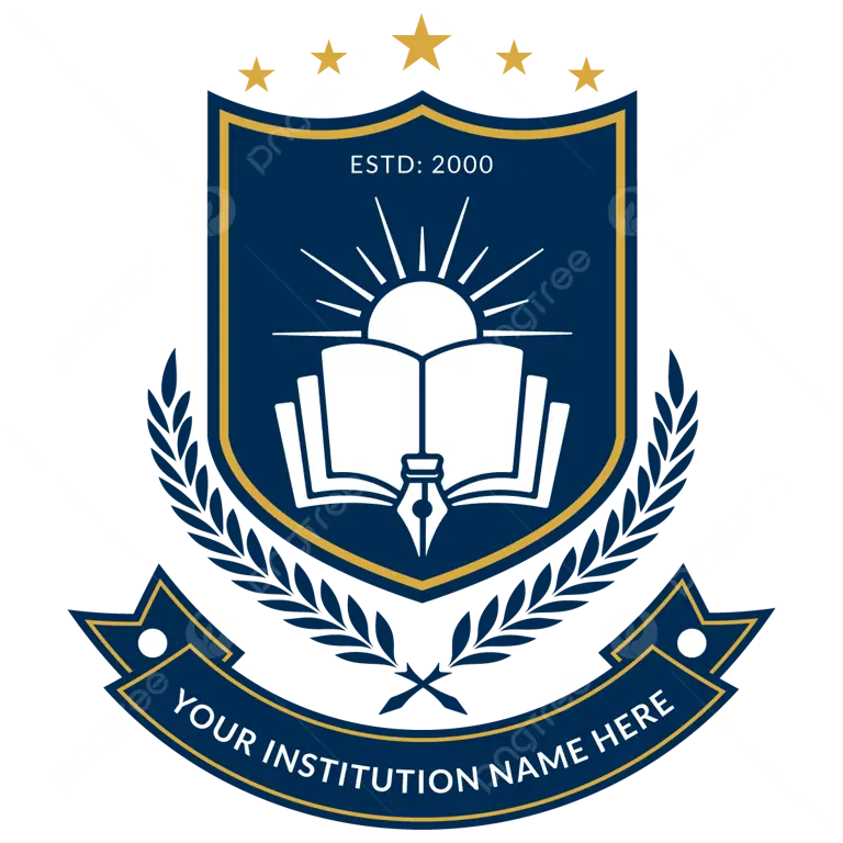 Contoh desain logo sekolah modern