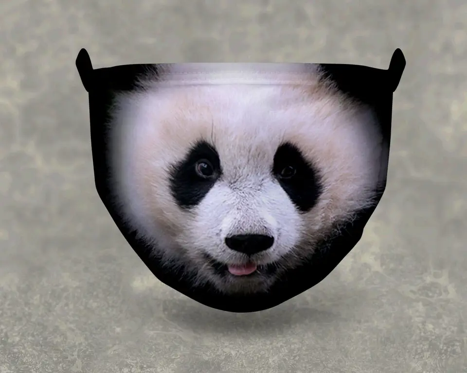 Berbagai macam desain masker panda yang unik dan menarik