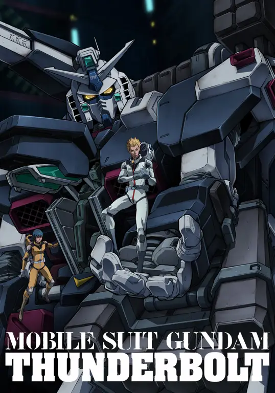 Gambar desain mecha di Mobile Suit Gundam Thunderbolt