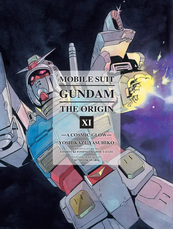 Gambar desain Mobile Suit Gundam dalam serial The Origin