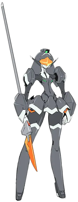 Gambar desain robot Franxx yang detail