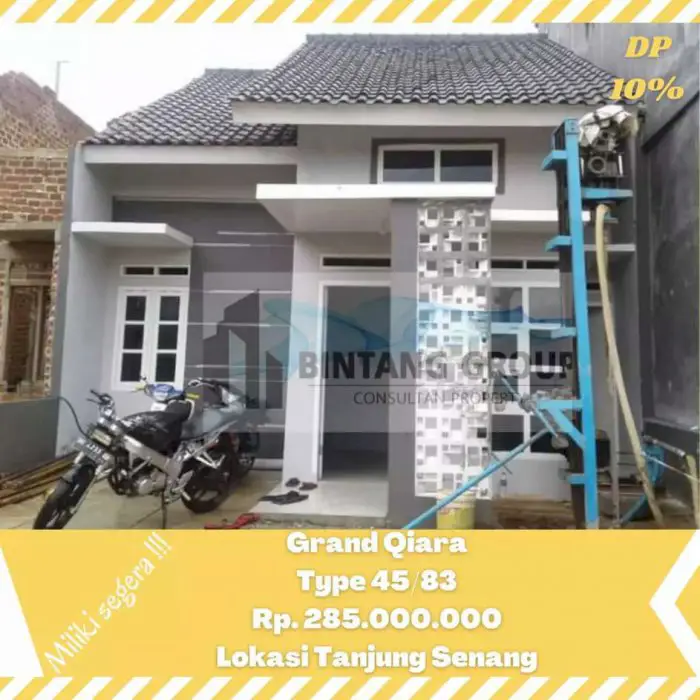 Rumah modern minimalis di Perumahan Bukit Kencana Bandar Lampung