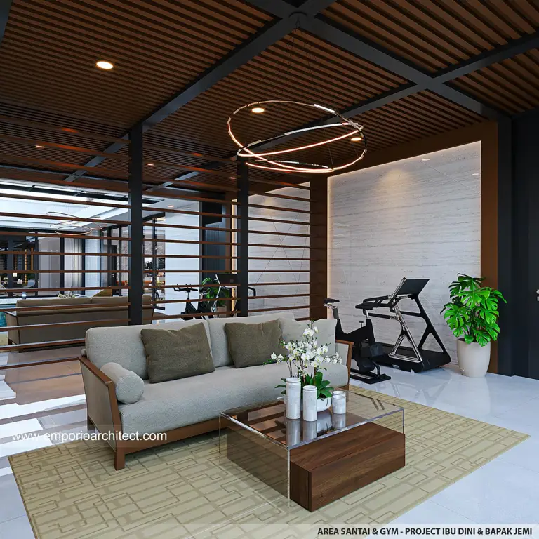 Gambar contoh desain rumah di Pramuka Residence