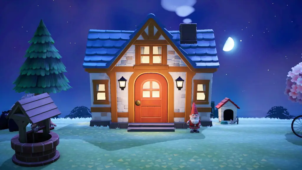 Contoh desain rumah penduduk desa di Animal Crossing: New Leaf