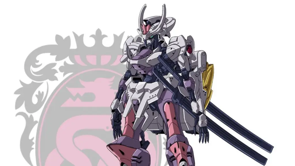 Gambar desain Gundam Iron Blooded Orphans Gekkou