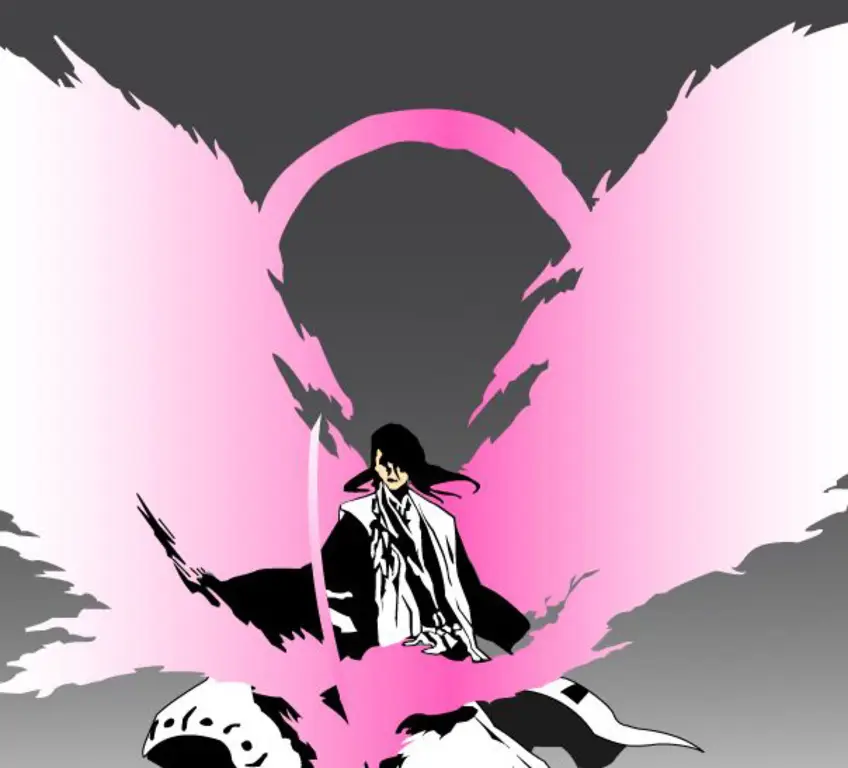 Panel manga Bleach yang menggambarkan deskripsi Bankai