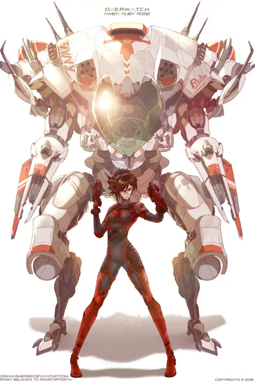 Detail Animasi Mecha Gen:LOCK Animasi mecha yang detail dalam Gen:LOCK