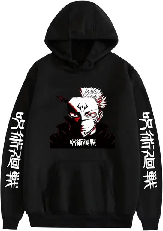 Hoodie Anime berkualitas tinggi dengan jahitan rapi