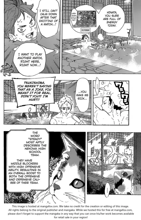 Gambar panel manga dari Haikyuu!! Chapter 292