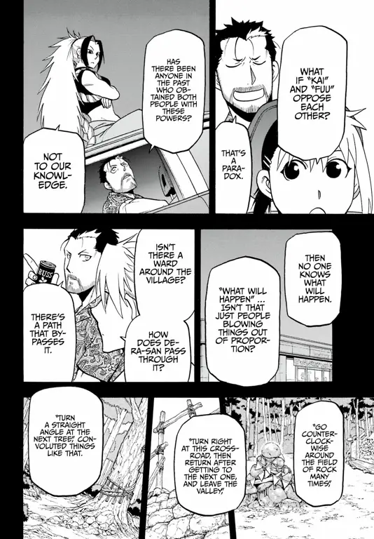 Detail Panel Manga yang Memikat Panel Menarik dari Chapter 1 Yomi no Tsugai