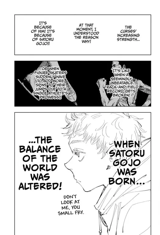 Detail Panel Manga yang Menarik Panel-panel manga Jujutsu Kaisen chapter 96 yang menarik