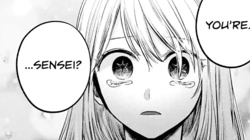 Panel-panel manga Oshi no Ko chapter 137