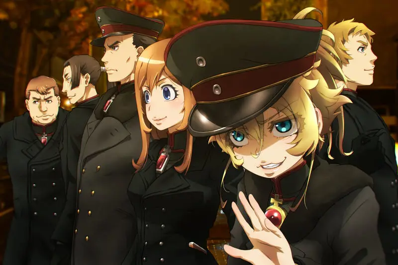 Seragam militer dalam Youjo Senki