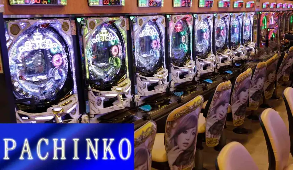 Desain set lokasi Pachinko