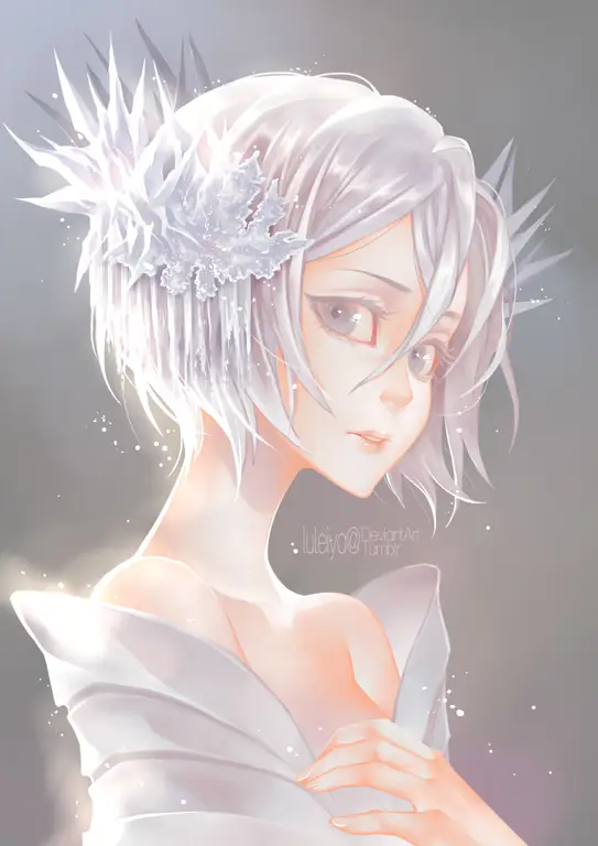 Gambar detail Bankai Rukia, Hakka no Togame