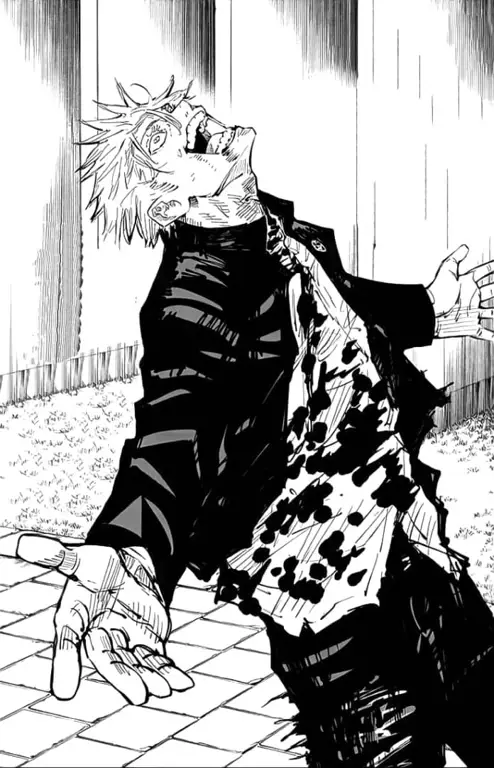 Panel-panel penting dari Jujutsu Kaisen Chapter 97