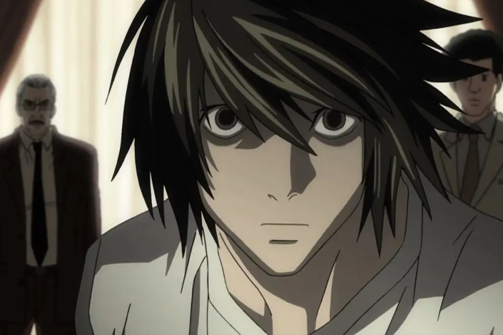 Gambar karakter L dari Death Note