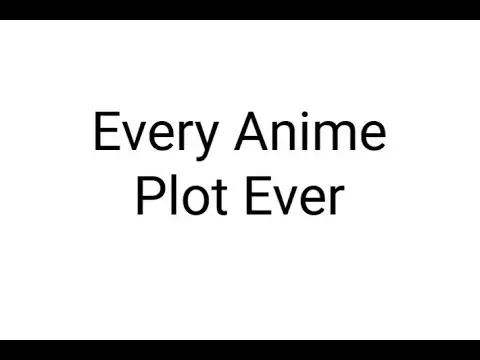 Diagram plot anime yang kompleks