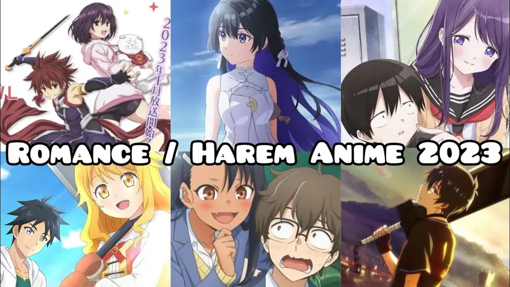 Hubungan antar karakter dalam anime harem